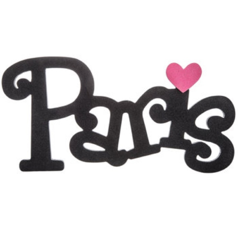Paris wall sign